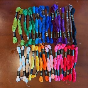 Designs for the Needle Floss/Thread (Lot of 33)